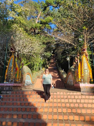 Doi Suthep escalier